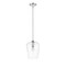 Z-Lite Joliet 1 Light Pendant, Chrome & Clear 473P9-CH - alternate 3